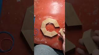 Glueing up some segmented rings segmentedwoodturning segmentedbowl woodwork woodworking glueup [upl. by Ericha185]