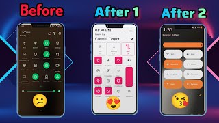 How to change android control center like OnePlus infinix xiomi all Smartphone ✌️ [upl. by Dhu]