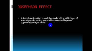 Josephson junction [upl. by Lamarre]