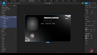 TUTORIAL ID Cards for FiveM in Figma  CreativeHub x Learning [upl. by Sakiv816]