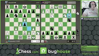 bughouse with FM chickencrossroad swohl19 and newduke00 on chesscom [upl. by Enihsnus771]