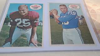 1968 Topps NFL posters football [upl. by Baggett420]