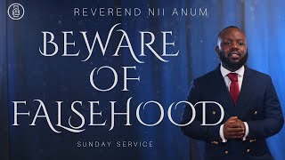 Beware of Falsehood  Revd Nii Anum  1 Timothy 1111 [upl. by Harday]