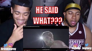 LOGAN PAUL  GOING BROKE Antonio Brown Diss Track  REACTION [upl. by Zingale]