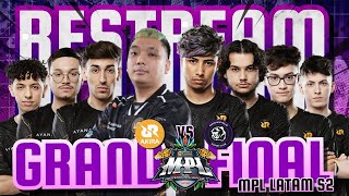 GRAND FINAL MPL LATAM S2 RRQ AKIRA VS MAYCAM EVOLVE ROAD TO M6 MLBBIDCreator [upl. by Obel]