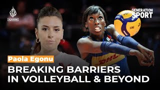 Paola Egonu Volleyball Star and Advocate for Change  Generation Sport [upl. by Eelek]