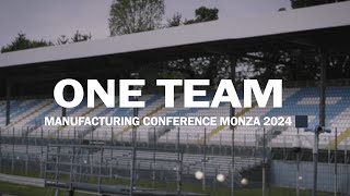 Video Report  One Team Manufacturing Conference  Monza 2024 [upl. by Raeann]