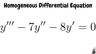 Solving a third order differential equation with Laplace Transform [upl. by Lymann265]