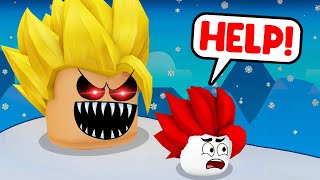 KHALEEL Is Trying To Eat MOTU in Roblox 🏉🏉 Khaleel and Motu Gameplay [upl. by Nylyram960]