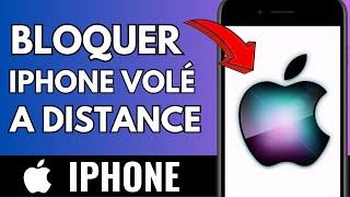 Comment Bloquer Son iphone Volé A Distance  Facile [upl. by Anilyx345]