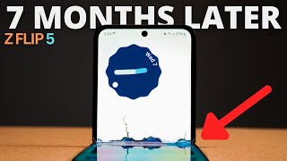 Z FLIP 5 7 MONTHS LATER FULL REVIEW AND PROBLEMS [upl. by Latham]