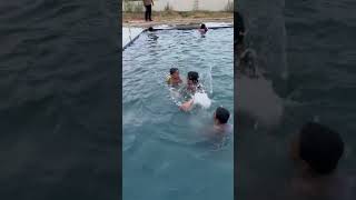 First time in swimming pool [upl. by Aun20]