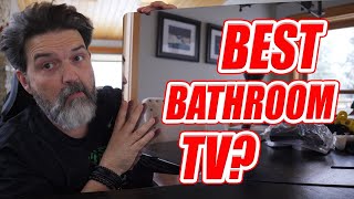 Sylvox Bathroom TV Setup Mirror Replacement or Novelty  Our Verdict 🚿📺 [upl. by Johppah]