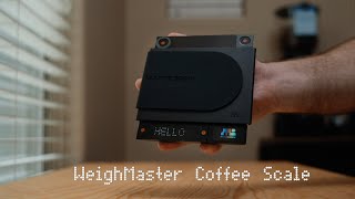 MantaBrew WeighMaster a coffee scale for nerds [upl. by Araiet]