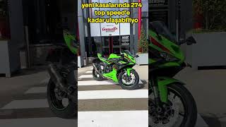 ZORLA R6 YAPTIRAN MOTOR  KAWASAKİ ZX6R [upl. by Lyndell22]