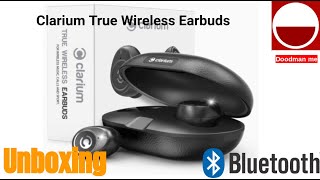 Clarium True Wireless Earbuds Unboxing [upl. by Cirre]