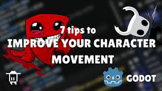 7 Tips To Improve Your Platformer Movement  Godot  With source code [upl. by Haas]