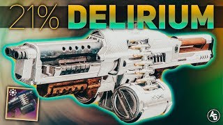 Destiny 2  21 Delirium Gambit Pinnacle Weapon Review Season of the Drifter [upl. by Gabler]