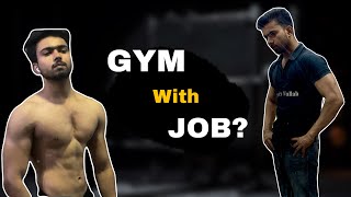 🤔Possible to Manage Gym with Job  Daily Routine for diet and Workout with job  Devil AkashYT [upl. by Nyladnek]