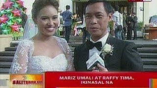 BT Mariz Umali at Raffy Tima ikinasal na [upl. by Jurgen]