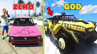 GTA 5  Franklin Upgrading Zero Car To GOD CAR  GTA 5 Mods [upl. by Darin]