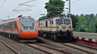 COROMANDEL EXPRESS vs GITANJALI EXPRESS  🔥 Dangerous WAP4 amp WAP7 TRAINS At Crazy Speed 😱🔥 [upl. by Alverson62]