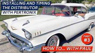 How to reinstall your distributor with Pertronix igniter 2  as well as how to set you timing [upl. by Cleve448]