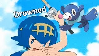 「AMV」 Lana and Popplio  💦💧Drowned 🌊☆ [upl. by Aurthur821]