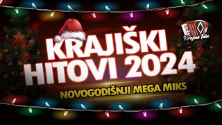 Krajiški Hitovi  Novogodišnji Mega Miks Audio 2024 [upl. by Yllib]