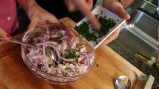 How to Make Ceviche Peruvian Seafood Dish [upl. by Della]