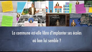 La commune estelle libre dimplanter ses écoles où bon lui semble [upl. by Pepin602]