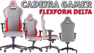 Ganhei uma CADEIRA GAMER de uma INSCRITA  FLEXFORM DELTA  ft Luciana [upl. by Patrica]