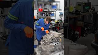 BMW M3 V8 Engine Build in 1 Minute shorts [upl. by Neurath]