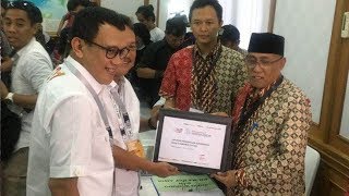 BPN PrabowoSandi Sampaikan Laporan Penerimaan Sumbangan Dana Kampanye ke KPU RI [upl. by Tilda]