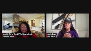 Identity ChristSee live with Angie Davis [upl. by Hairem554]