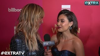 Francia Raisa on Honoring Selena Gomez [upl. by Akimet]