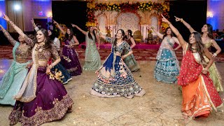 Sangeet Dance by Bride amp Bridesmaids I Indian Wedding I ShivKiDharti [upl. by Hubert43]