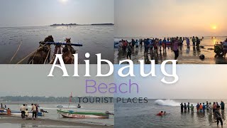 Alibaug Tourist Places  Alibaug Beach  Alibaug Vlog  Kulaba fort  Mumbai to Alibaug [upl. by Nuahsor]