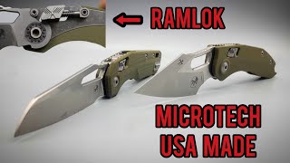 Microtech MSI amp Stitch with the Ramlok [upl. by Fionnula729]