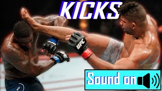 Ufc kicks highlights 2020  with no audience part 3 [upl. by Ardnassac518]