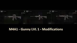 The best M4A1 on Gunny lvl 1  Modifications  Gray Zone Warfare [upl. by Gravante601]