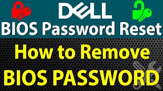 How to remove DELL Laptop Bios password 🔐 ✅ [upl. by Omoj]