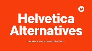 Beyond Helvetica Discover 10 MustHave Font Alternatives [upl. by Phare]