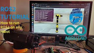 ROS2 TUTORIAL HOW TO RUN ROS2 ON YOUR ROBOT IMPLEMENTING CUSTOM HARDWARE INTERFACE [upl. by Notsniw]