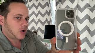 TORRAS Iphone 15 Magnetic Shockproof Clear Case Review [upl. by Sontag256]