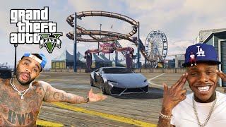 DaBaby POP STAR IS NOW IN GTA 5 NOT CLICKBAIT [upl. by Chrystal]