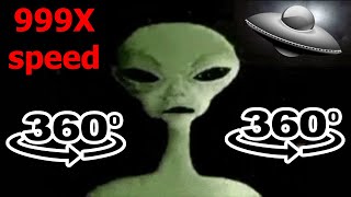 Alien Speaking Meme Speed 999x 360º [upl. by Whallon]