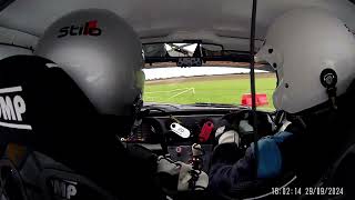 Castle Combe Circuit Stage Rally 2024 Mk1 Escort Duratec Quaife 60G [upl. by Sully76]