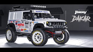 Suzuki Jimny Dakar Edition  Rally modified [upl. by Annaillil860]