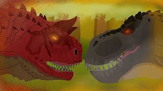 VREX vs DISNEY CARNOTAURUS  EPIC DINOSAUR BATTLE [upl. by Hetti]